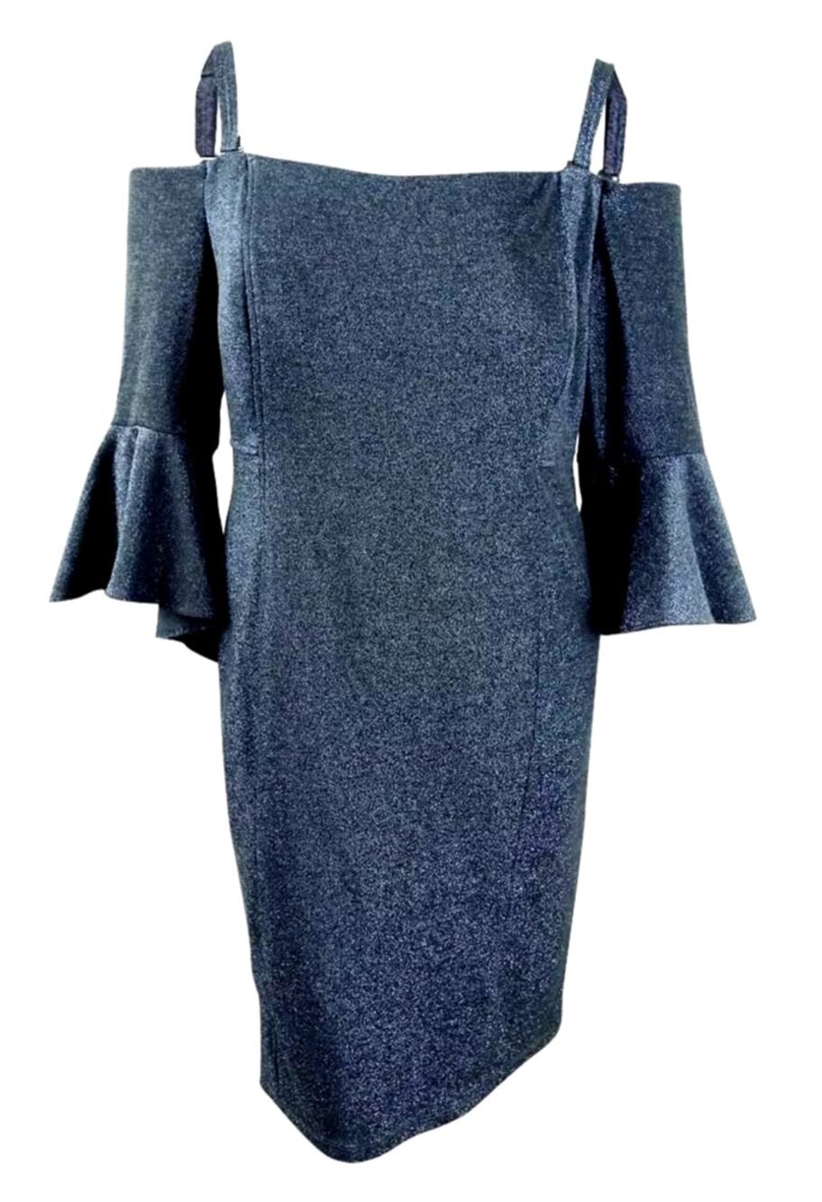 PLUS Size 14W | R&M RICHARDS Women's Off The Shoulder Metallic Sheath | NWT